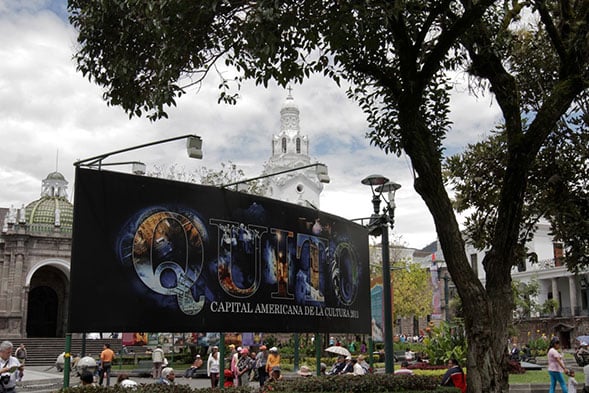 traffic and cathedral