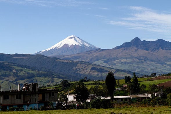 mountain and the countryside