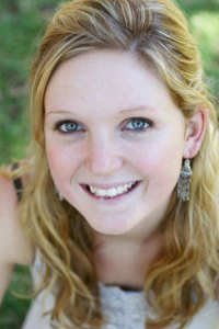 a smiling young woman